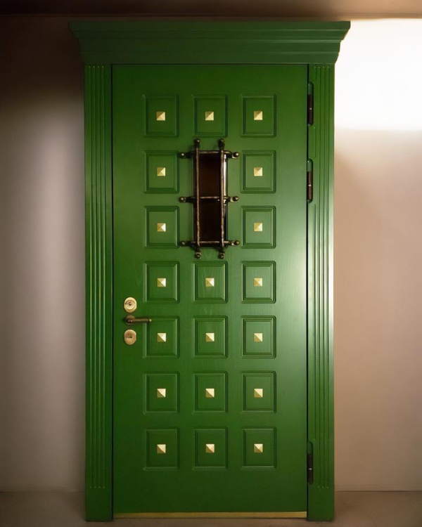 Зеленая дверь