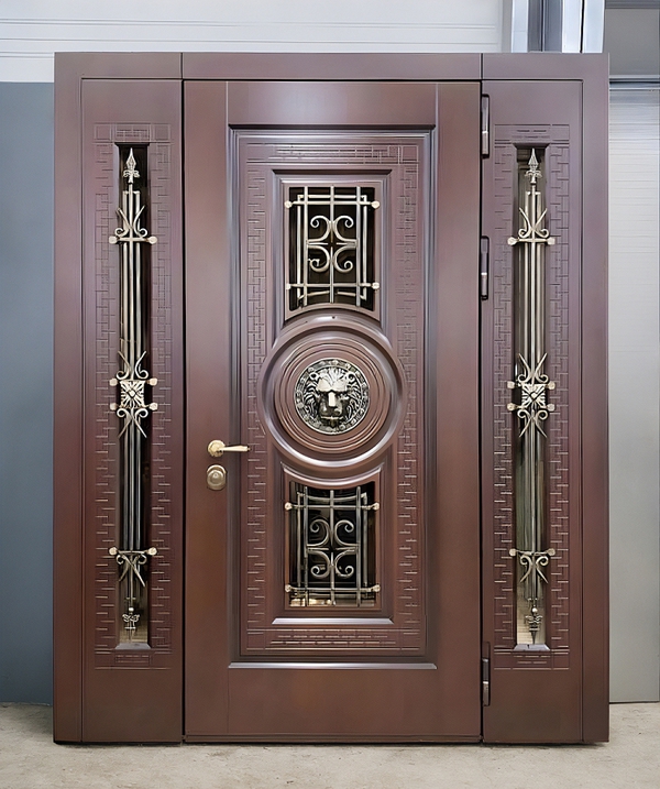 Входная группа «со львом»