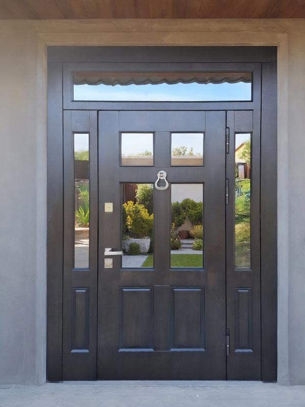 Парадная со стеклами