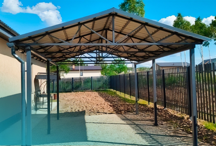 Навесы из профлиста