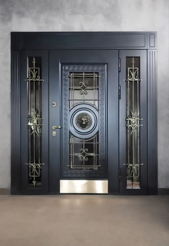 Входная группа с отбойником и ковкой