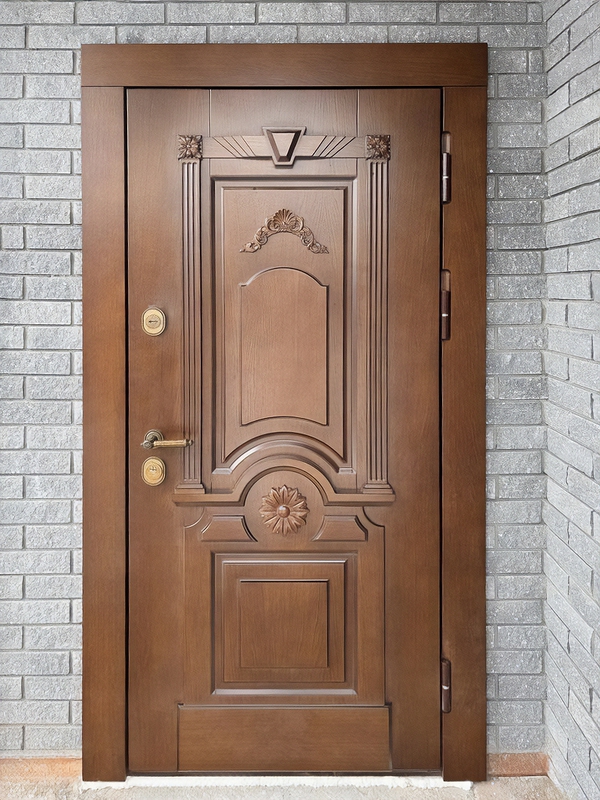 Стальная дверь с отделкой МДФ